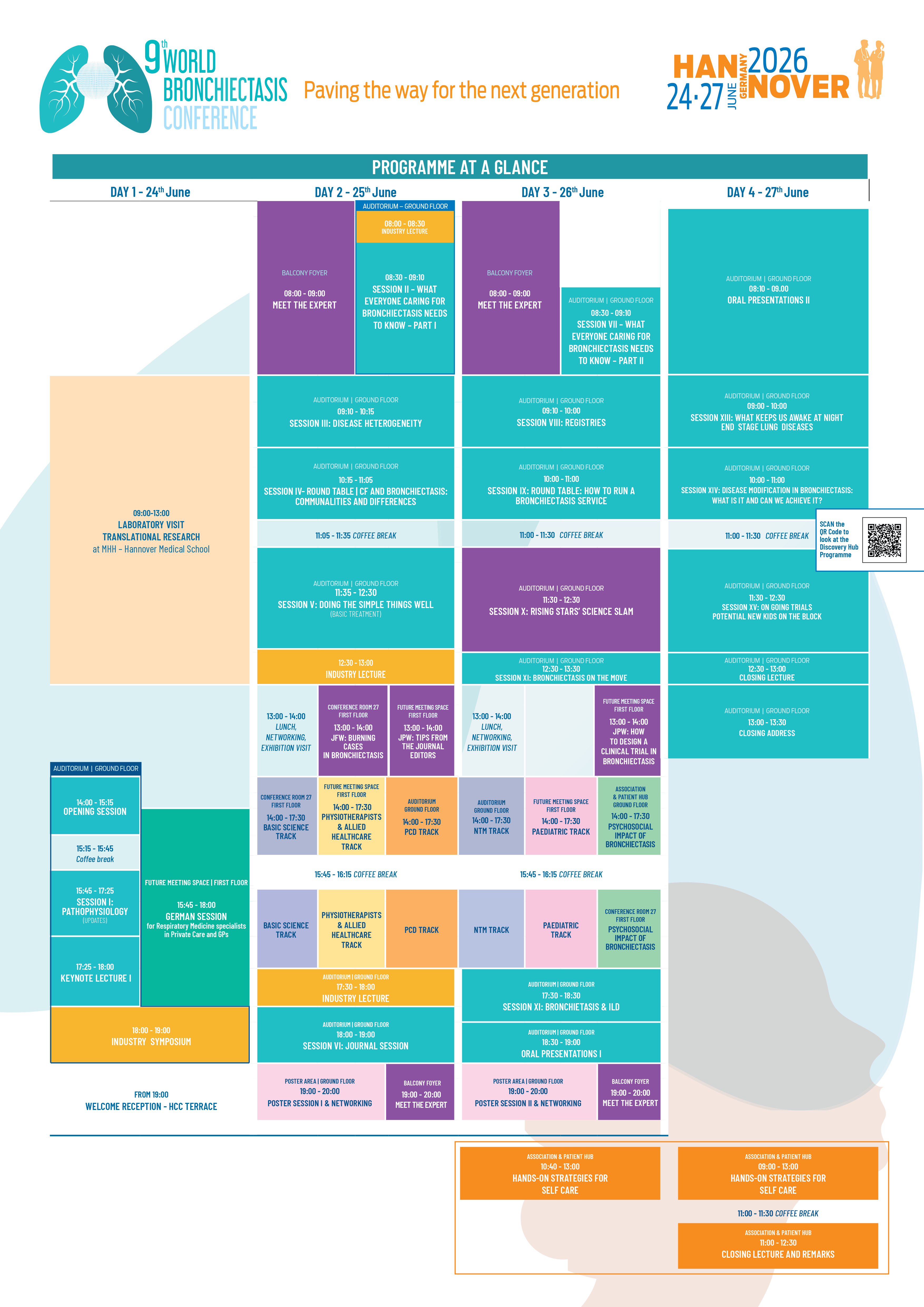 WBC2026 Programme at a glance